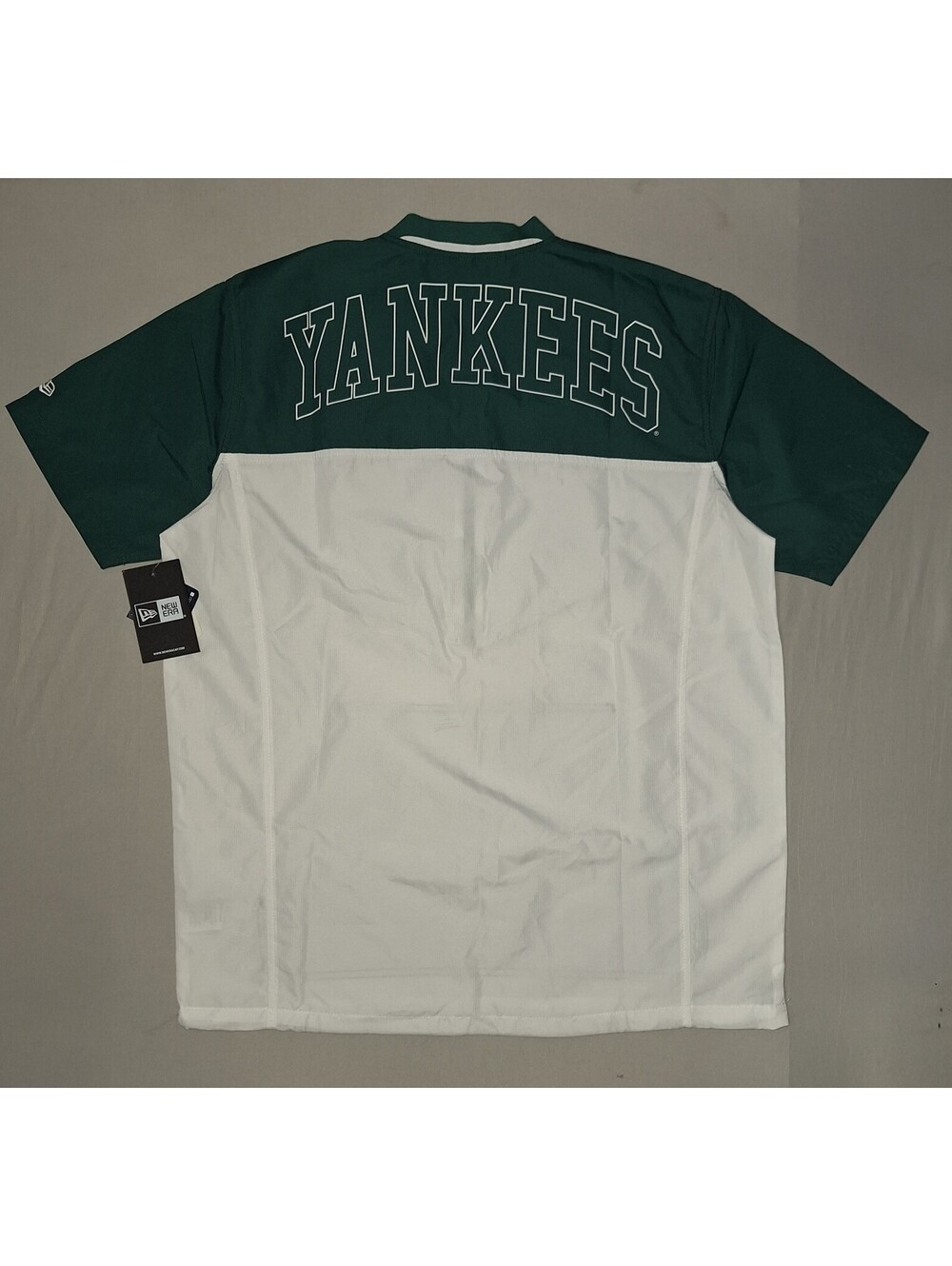 New Era New York Yankees MLB Fairaway Golf Windshirt 1/4 Zip Short Sleeve Jacket